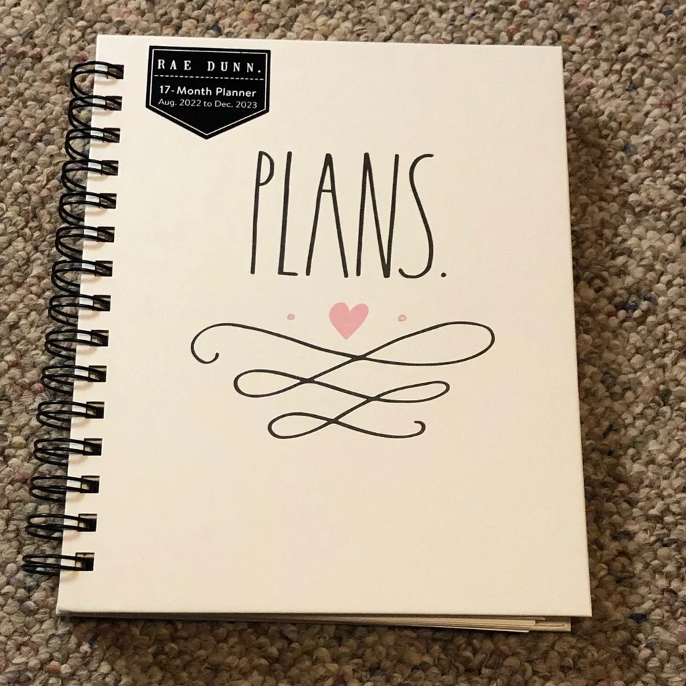 🆕 Rae Dunn PLANS 2023 Planner - Picture 2 of 11